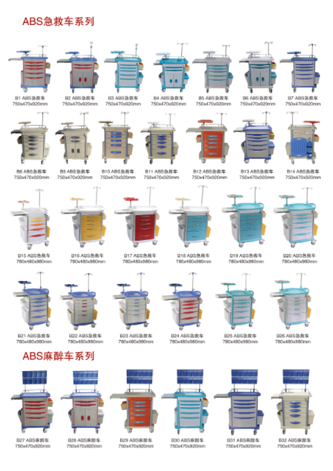 ABS急救車、麻醉車系列